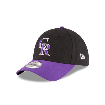 Colorado Rockies Gorra | New Era MLB Alt The League 9forty Adjustable Cap Mexico - Negros